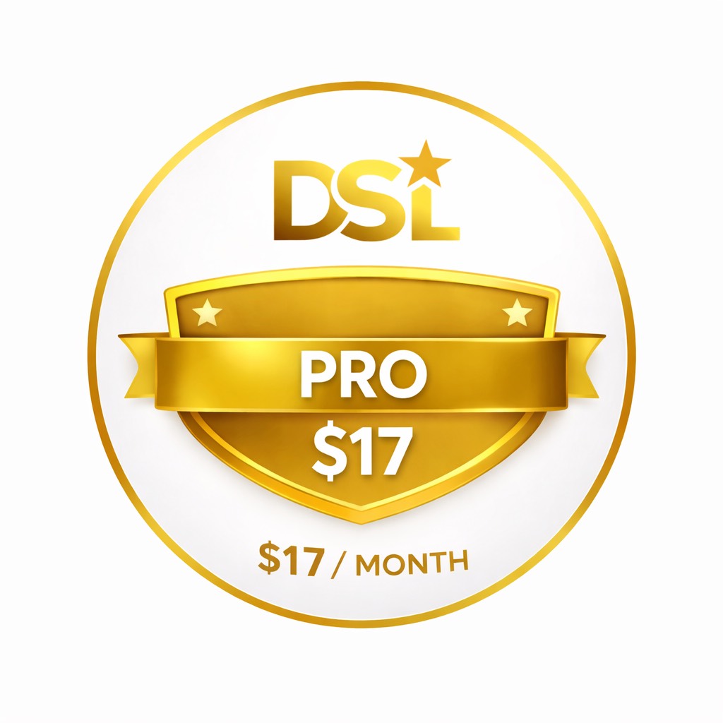 DSL Pro Monthly Membership