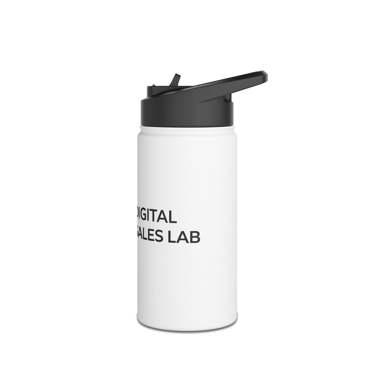 Digital Sales Lab Stainless Steel Water Bottle — Insulated Travel Bottle with Standard Lid