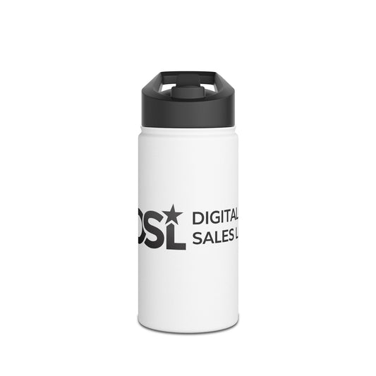 Digital Sales Lab Stainless Steel Water Bottle — Insulated Travel Bottle with Standard Lid