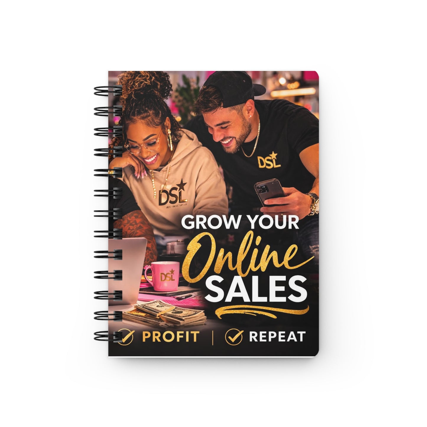 Spiral Journal — Grow Your Online Sales: Digital Sales Lab Planner